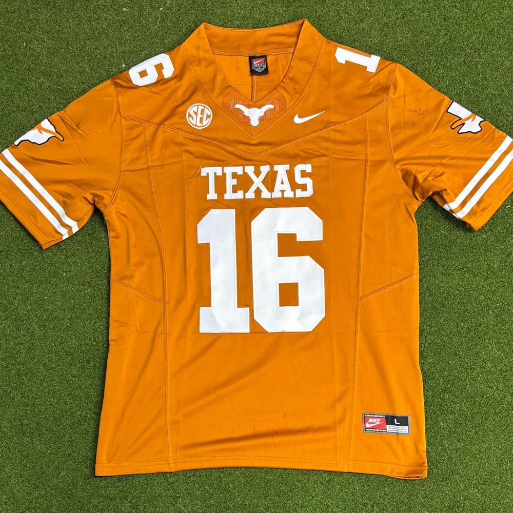 Texas Longhorns Arch Manning #16 Stitched Jersey Size Large Brand New